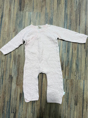 Burt’s bees quilted style baby romper 6-9m
